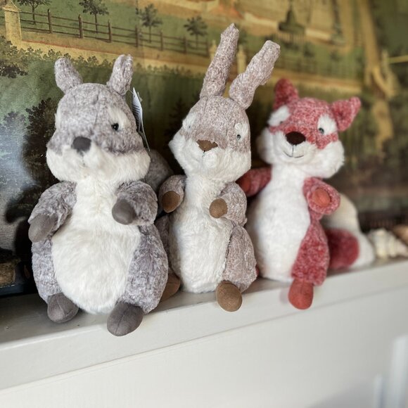 Retired and Rare Ambrosie Woodland Trio: Fox, Hare, Squirrel - Picture 2 of 7
